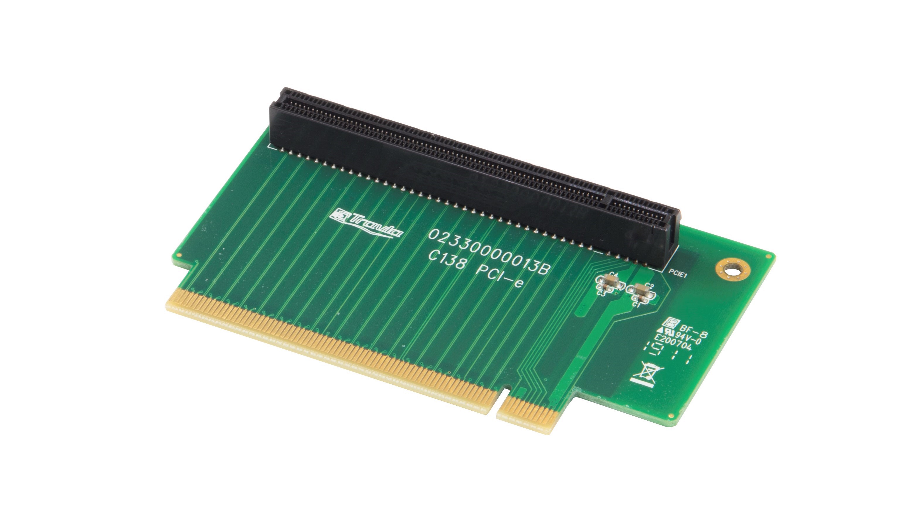 HAKO-C138 PCIe X16 Riser Card  |Products|Accessories|PCI-Express Riser Card