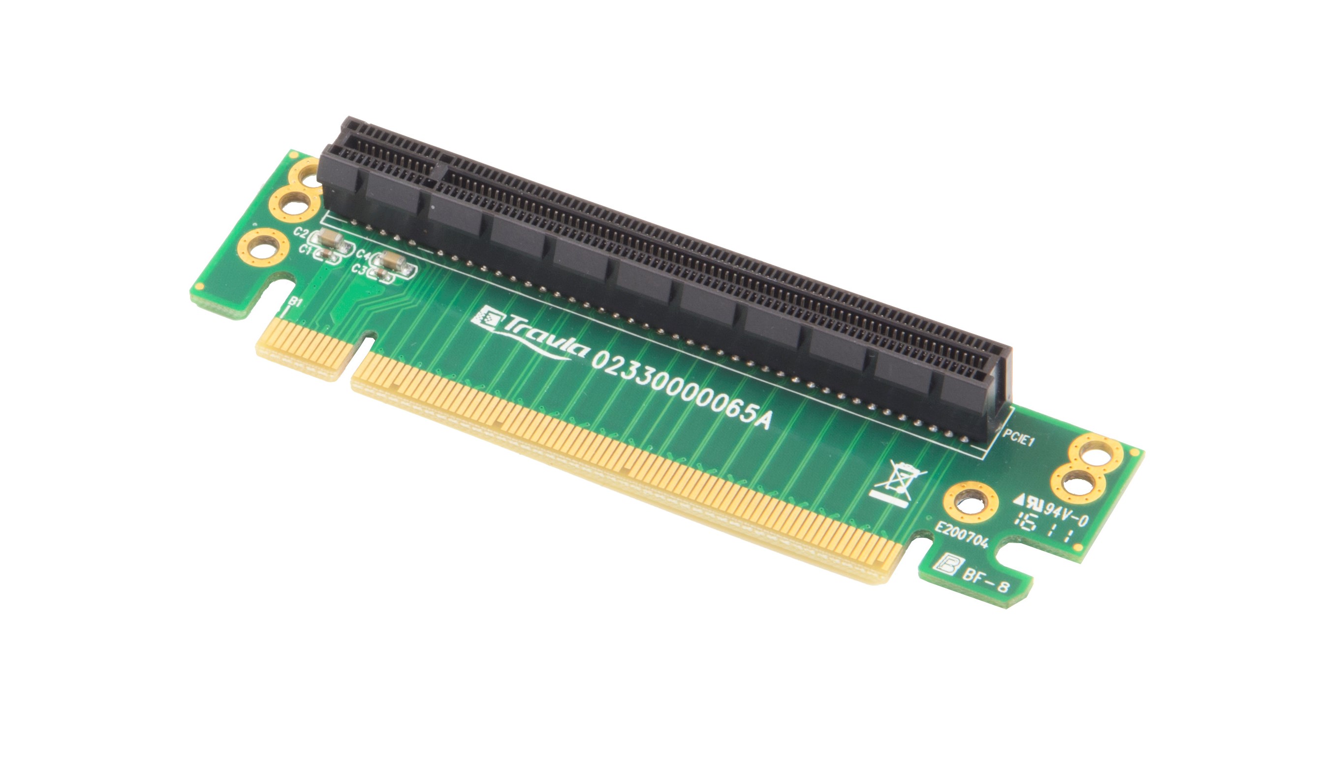 PCIe X16 Riser Card for 1U  |Products|Accessories|PCI-Express Riser Card